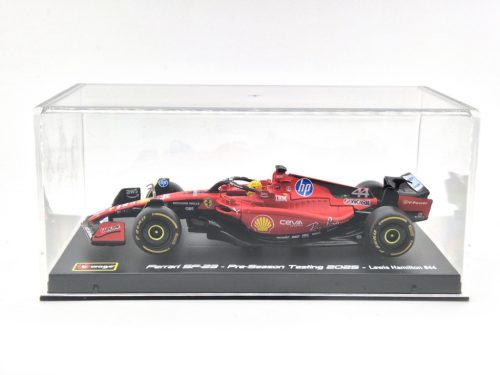 Ferrari SF-23 Team Scuderia F1 #44 (2023) - Fiorano - the first lap - Lewis Hamilton - PILÓTÁVAL -  Bburago - 1:43