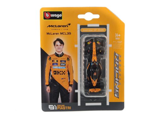 McLaren MCL39 F1 #81 (2025) - Oscar Piastri -  Bburago - 1:64