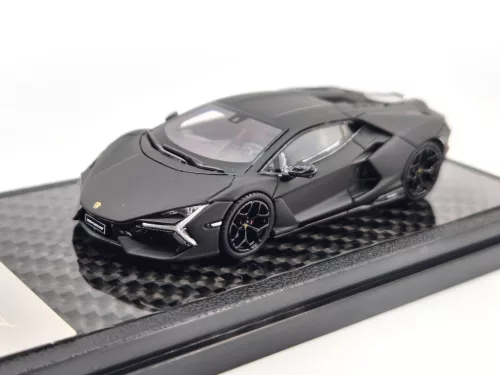 Lamborghini Revuelto Hybrid (2023) - matt fekete - LCD Model - 1:64