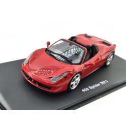   Ferrari 458 Italia Spider Cabriolet kabrió (2011) - Edicola - 1:43