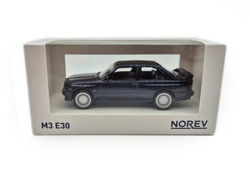 BMW E30 M3 (1986) - kék - Norev - 1:43