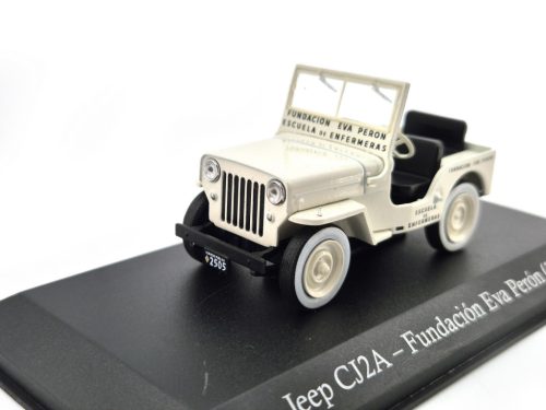 Jeep Willys CJ2A (1948) - Fundacion Eva Peron - Edicola - 1:43