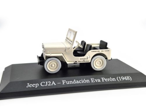Jeep Willys CJ2A (1948) - Fundacion Eva Peron - Edicola - 1:43