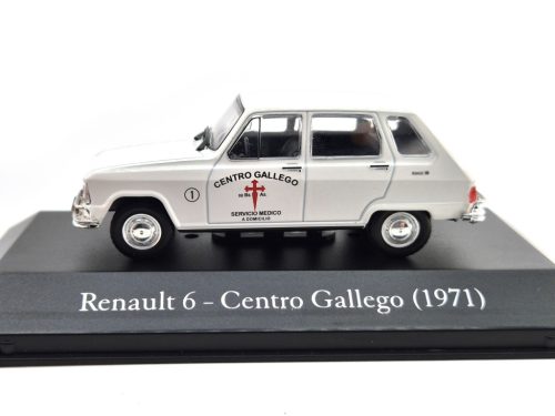 Renault 6 (1971) - Centro Gallego - Edicola - 1:43