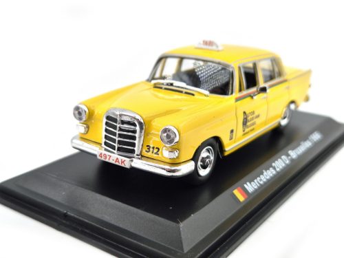 Mercedes Benz 200 D (1966) - Brüsszel taxi - Edicola - 1:43