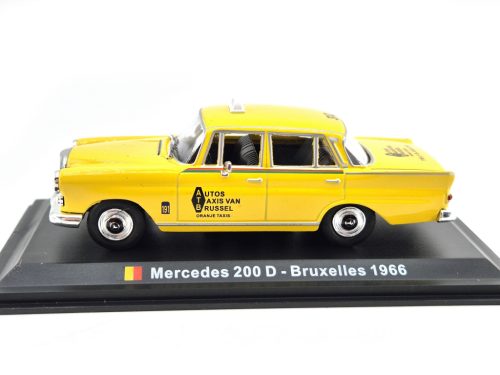 Mercedes Benz 200 D (1966) - Brüsszel taxi - Edicola - 1:43