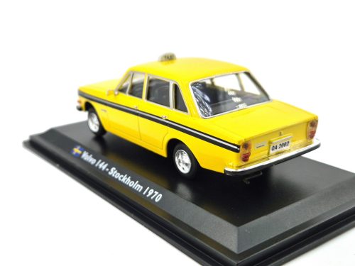 Volvo 144 (1970) - Stockholm taxi - Edicola - 1:43