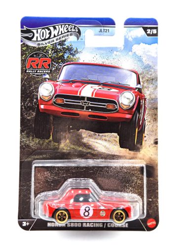 Hot Wheels Silver Series Rally Racers - Honda S800 Racing - Hot Wheels - 1:64