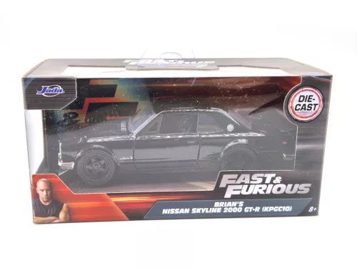 Nissan Skyline 2000 GT-R (1973) - Fast&Furious - Halálos Iramban - Brian's Skyline - Jada - 1:32