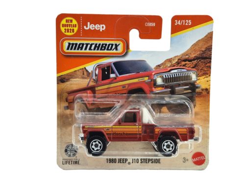 Jeep J10 Stepside (1980) - 34/125 - bliszteres - Matchbox - 1:64