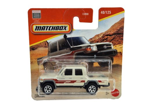 Toyota Landcruiser 78 (2017) - 40/125 - bliszteres - Matchbox - 1:64