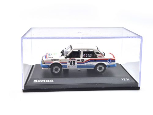 Skoda 120L (1984) - Barum Rally Zlín Historic 2021 #49 - Zavřel - Vtípil - Abrex - 1:43