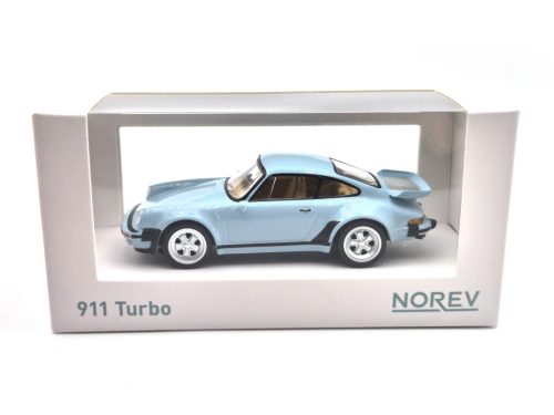 Porsche 911 930 3.0 Turbo Coupe - világoskék - Norev - 1:43