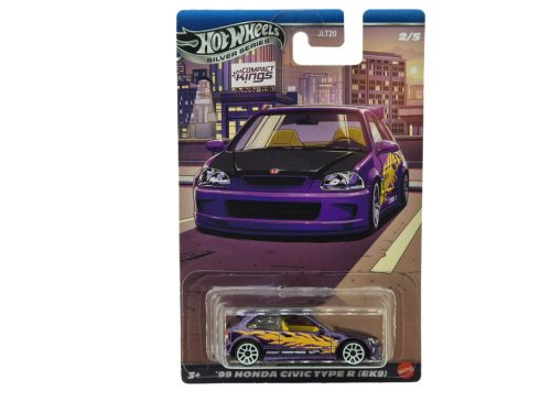 Hot Wheels Silver Series Compact Kings - '99 Honda Civic Type R (EK9) - Hot Wheels - 1:64