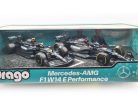 Mercedes W14 F1 szett (2023) - #44 Lewis Hamilton - #63 George Russel - Bburago - 1:43