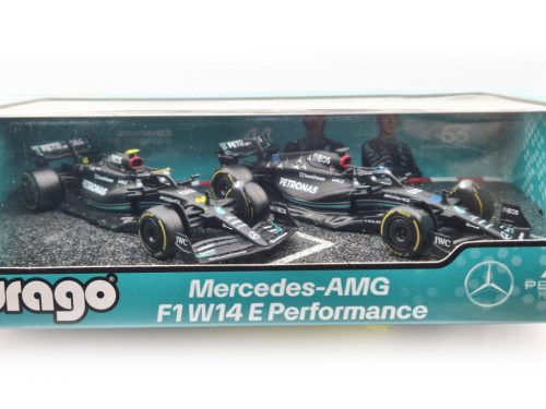 Mercedes W14 F1 szett (2023) - #44 Lewis Hamilton - #63 George Russel - Bburago - 1:43