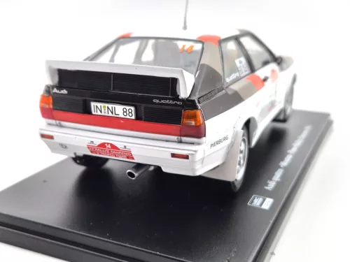 Audi Quattro A1 #14 (1981) - San Remo Rally - Michele Mouton - Fabrizia Pons -  Edicola - 1:24