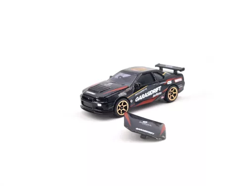 Nissan Skyline GT-R (R34) - GarasiDrift - Ziko Harnadi - Majorette - 1:64