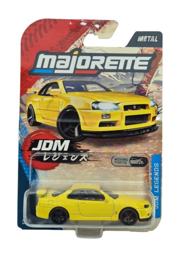Nissan Skyline GT-R (R34) - JDM Legends Premium - Majorette - 1:64