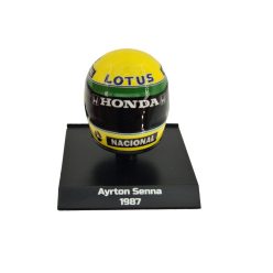 Bukósisak - Ayrton Senna (1987) - Minichamps - 1:10