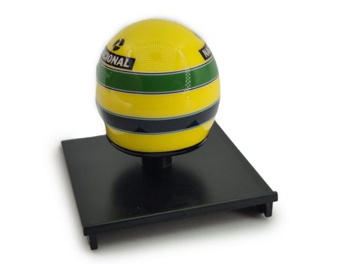 Bukósisak - Ayrton Senna (1987) - Minichamps - 1:10