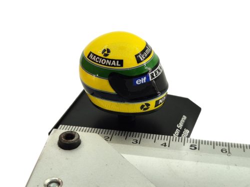 Bukósisak - Ayrton Senna (1986) - Minichamps - 1:10