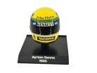 Bukósisak - Ayrton Senna (1985) - Minichamps - 1:10