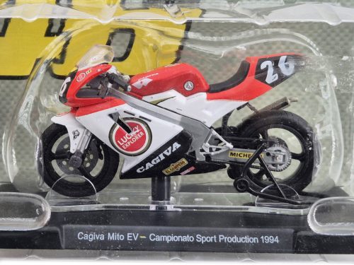 MotoGP - Cagiva Mito EV #26 (1994) - Valentino Rossi - Edicola - 1:18