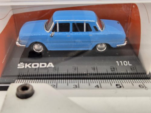 Skoda 110L (1973) - világoskék - Abrex - 1:72