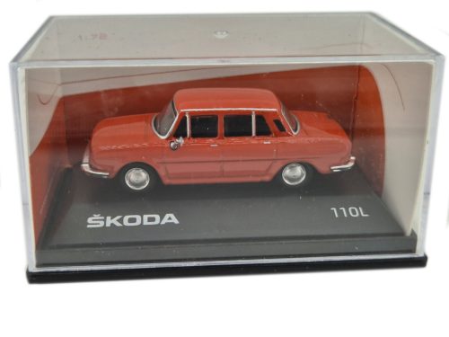 Skoda 110L (1973) - piros - Abrex - 1:72