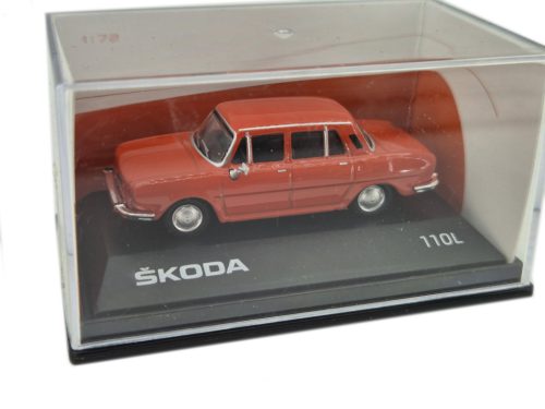 Skoda 110L (1973) - piros - Abrex - 1:72