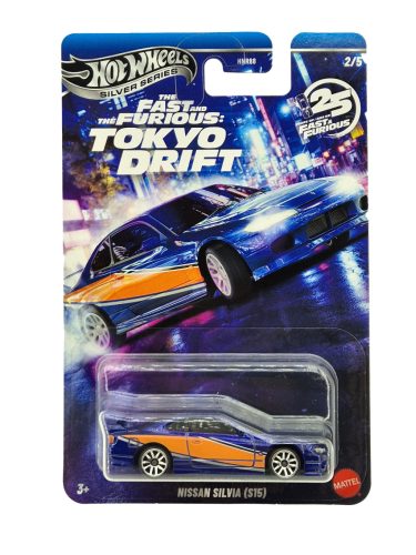 Hot Wheels Fast and Furious - Halálos iramban - Tokyo drift 2/5 Nissan Silvia S15 - Hot Wheels - 1:64
