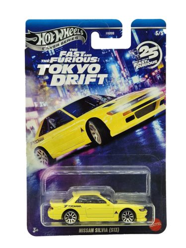 Hot Wheels Fast and Furious - Halálos iramban - Tokyo drift 5/5 - Nissan Silvia S13 - Hot Wheels - 1:64