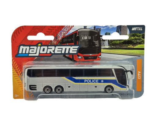 MAN Lion's couch L busz - rendőrség - police - Majorette - 1:64