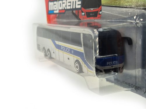 MAN Lion's couch L busz - rendőrség - police - Majorette - 1:64