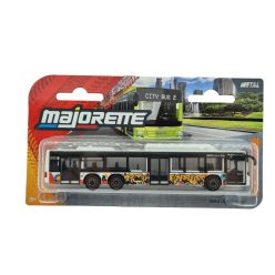   MAN Lion's city C busz - kék graffitis - Majorette - 1:64