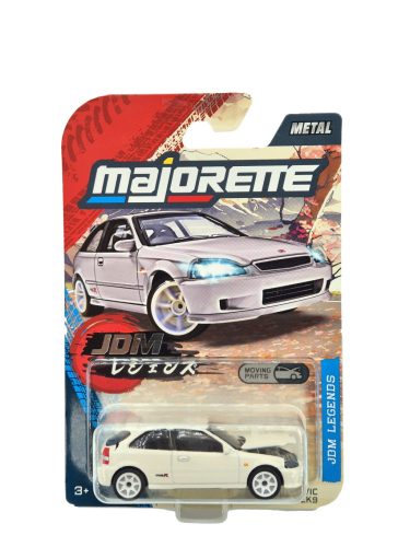 Honda Civic Type R EK9 - CHASE - Majorette - 1:64