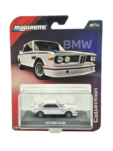 BMW E9 3.0 CSL (1975) - Majorette collection series 2 - 1:64