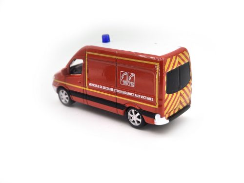 Mercedes Benz Sprinter - Pompiers - tűzoltóautó - Norev - 1:64