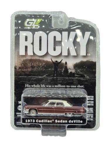Cadillac Sedan deVille (1973) - Hollywood Series - Rocky (1976) - Greenlight - 1:64