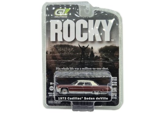 Cadillac Sedan deVille (1973) - Hollywood Series - Rocky (1976) - Greenlight - 1:64
