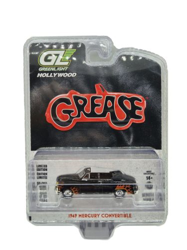 Mercury Convertible (1949) - Hollywood Series - Grease (1978) - Greenlight - 1:64