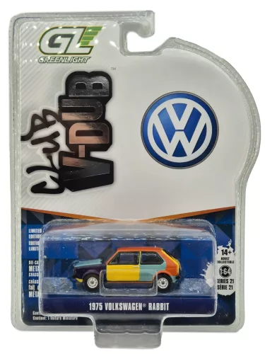 Volkswagen VW Golf Rabbit Harlequin (1975) -  Greenlight - 1:64