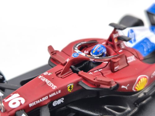 Ferrari SF-25 Team Scuderia F1 #16 (2025) - Miami GP - Charles Leclerc - PILÓTÁVAL -  Bburago - 1:43