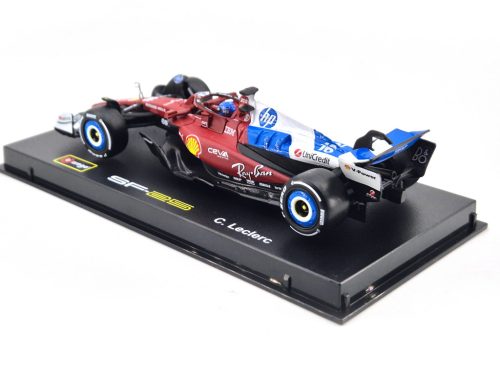 Ferrari SF-25 Team Scuderia F1 #16 (2025) - Miami GP - Charles Leclerc - PILÓTÁVAL -  Bburago - 1:43