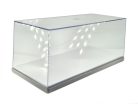 Vitrin - display 1:24 méretű modellautóhoz (27 x 12.5 x 11cm) - Triple9 - fehér talppal