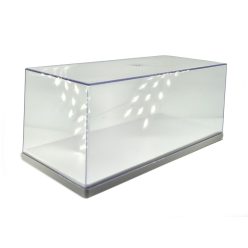   Vitrin - display 1:24 méretű modellautóhoz (27 x 12.5 x 11cm) - Triple9 - fehér talppal