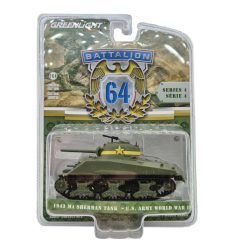   M4 Sherman Tank (1943) - U.S. Army - II. világháború - Greenlight - 1:64