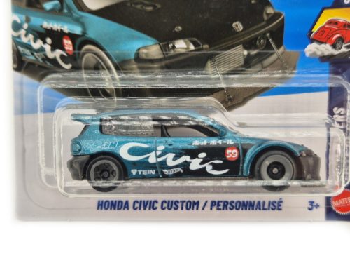 Hot Wheels Honda Civic Custom - Drag Racers 8/10 - 159/250 - Hot Wheels - 1:64