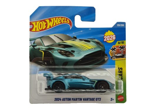 Hot Wheels Aston Martin Vantage GT3 (2024) - Exoticars 9/10 - 125/250 - Hot Wheels - 1:64